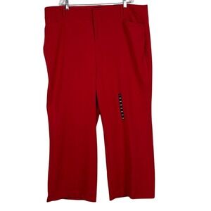 Torrid Red Wide Leg Pants